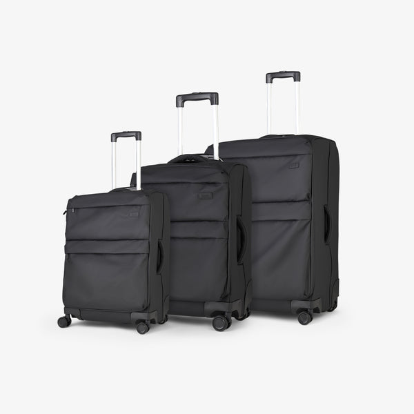 Juniper Set of 3 Suitcases in Black