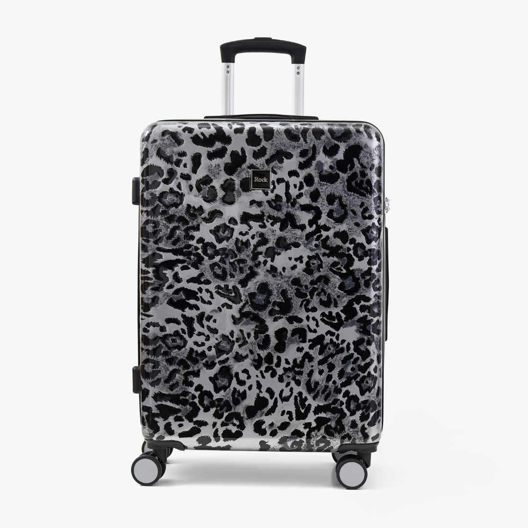 Savannah Medium Suitcase in Snow Leopard