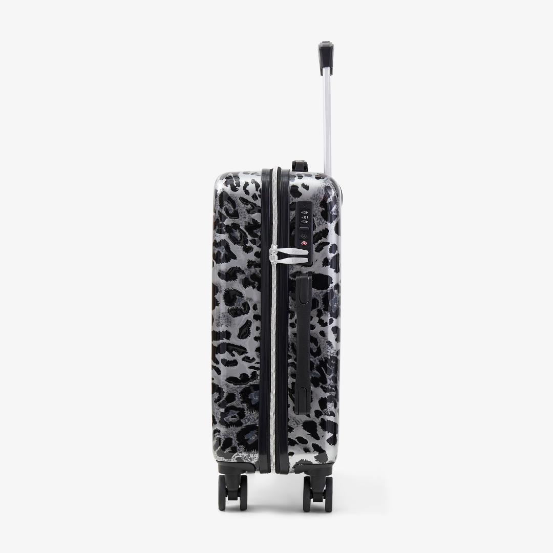 Savannah Small Suitcase in Snow Leopard