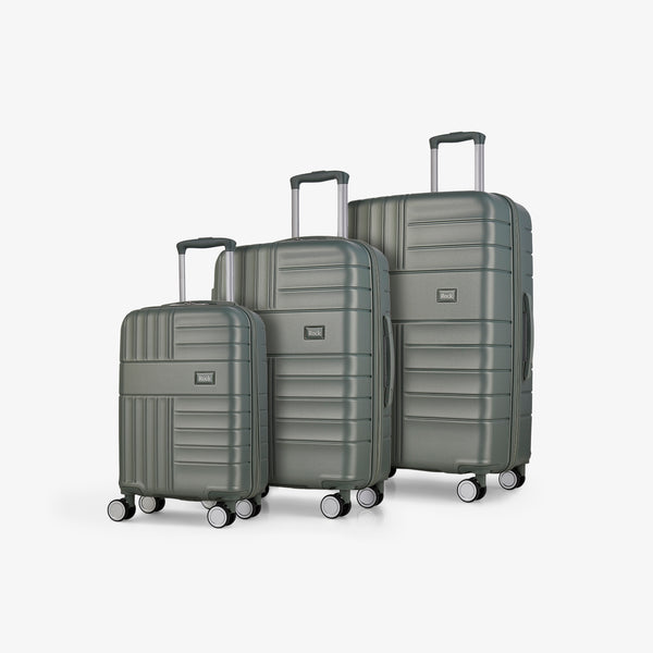 Aspen Set of 3 Suitcases in Sage Green