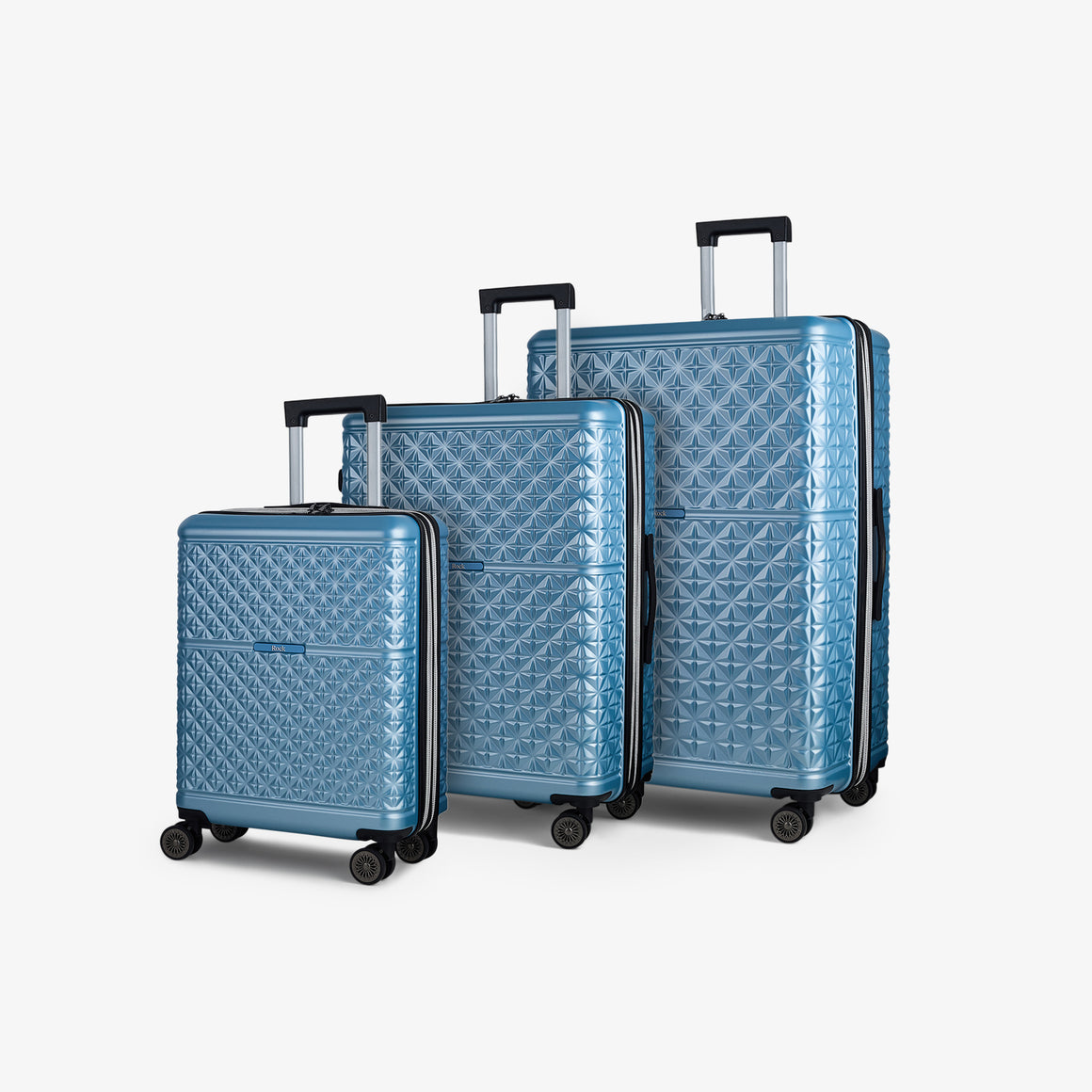 Maya Set of 3 Suitcases in Blue