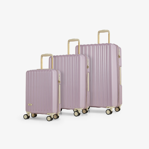 Primrose Set of 3 Suitcases in Purple