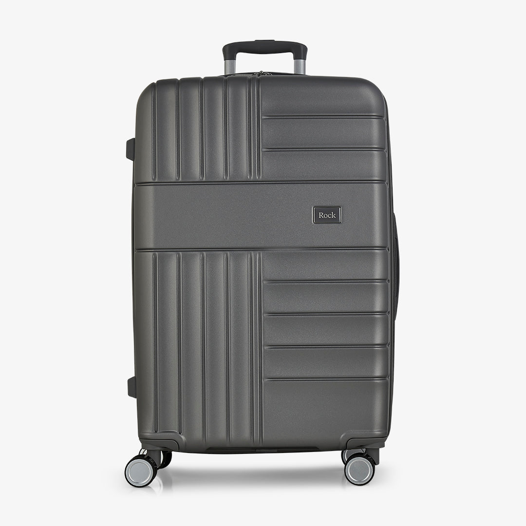 Aspen Set of 3 Suitcases in Charcoal