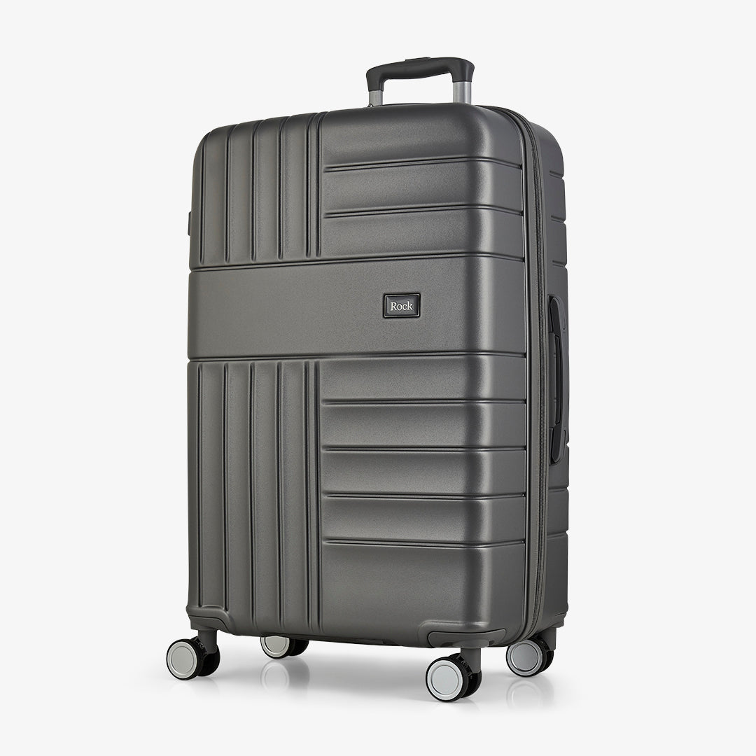 Aspen Set of 3 Suitcases in Charcoal