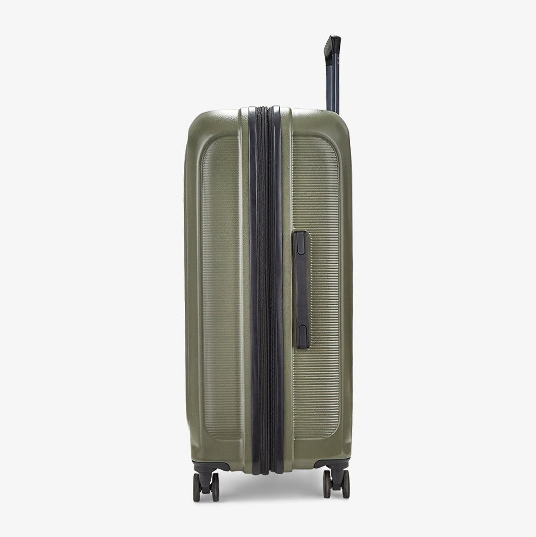 Austin Large Suitcase in Olive Green