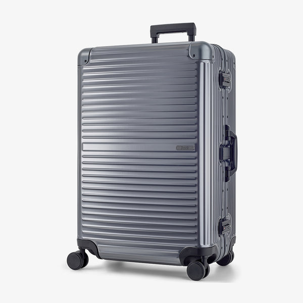 Axel Large Suitcase in Gunmetal
