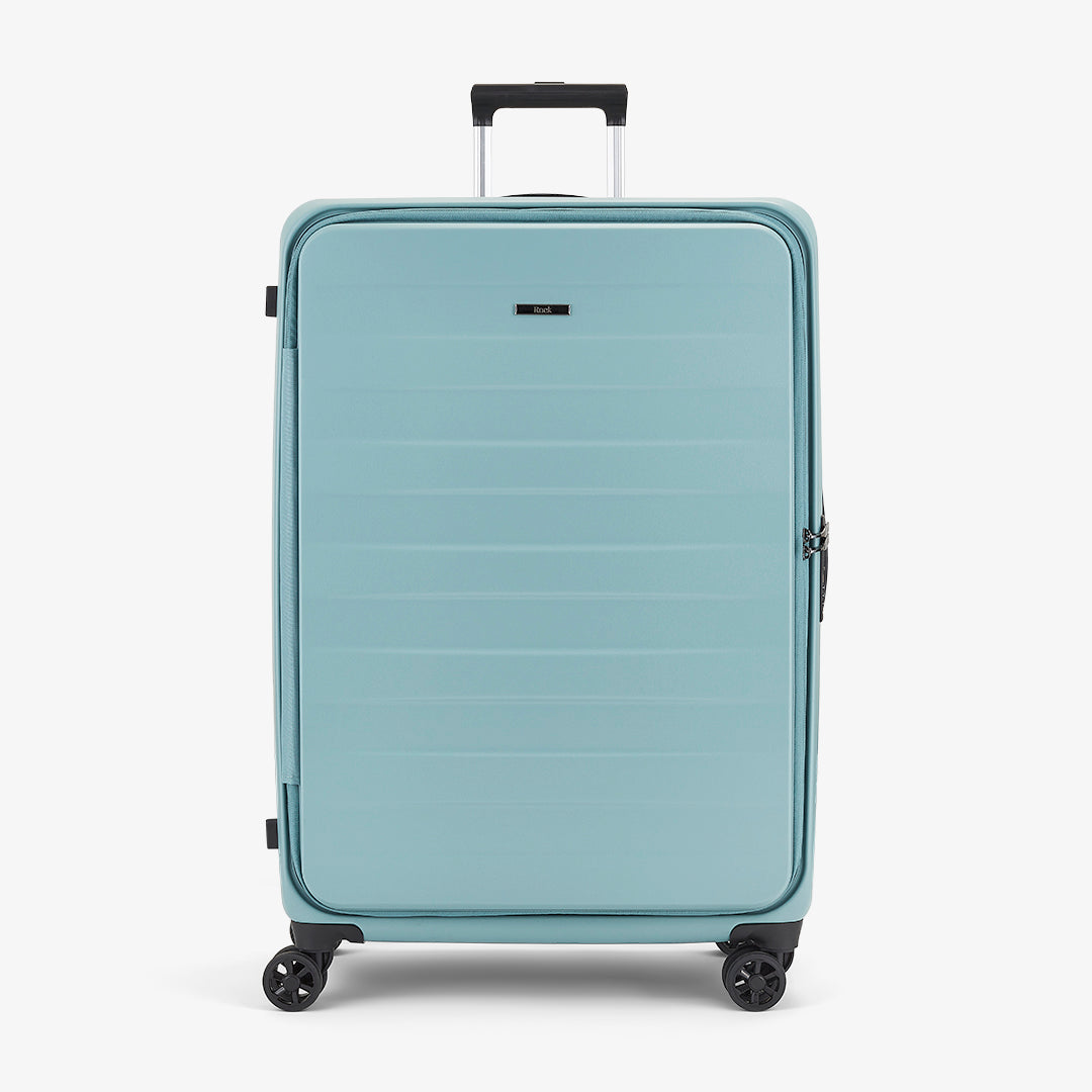 Eden Large Suitcase in Seafoam Blue