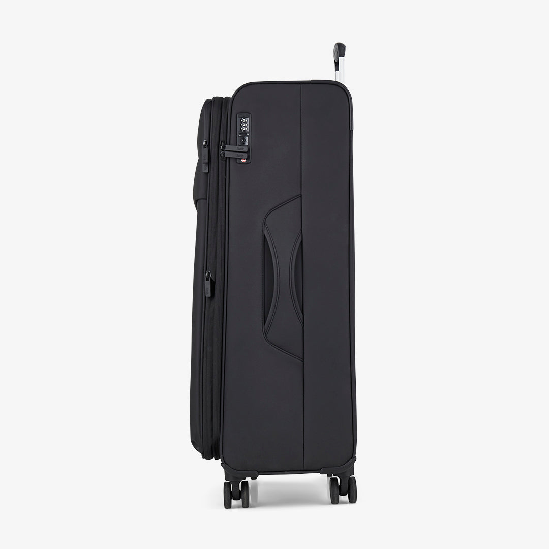 Harper Set of 3 Suitcases in Black