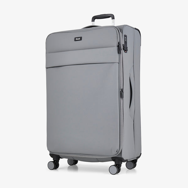 Harper Large Suitcase in Grey