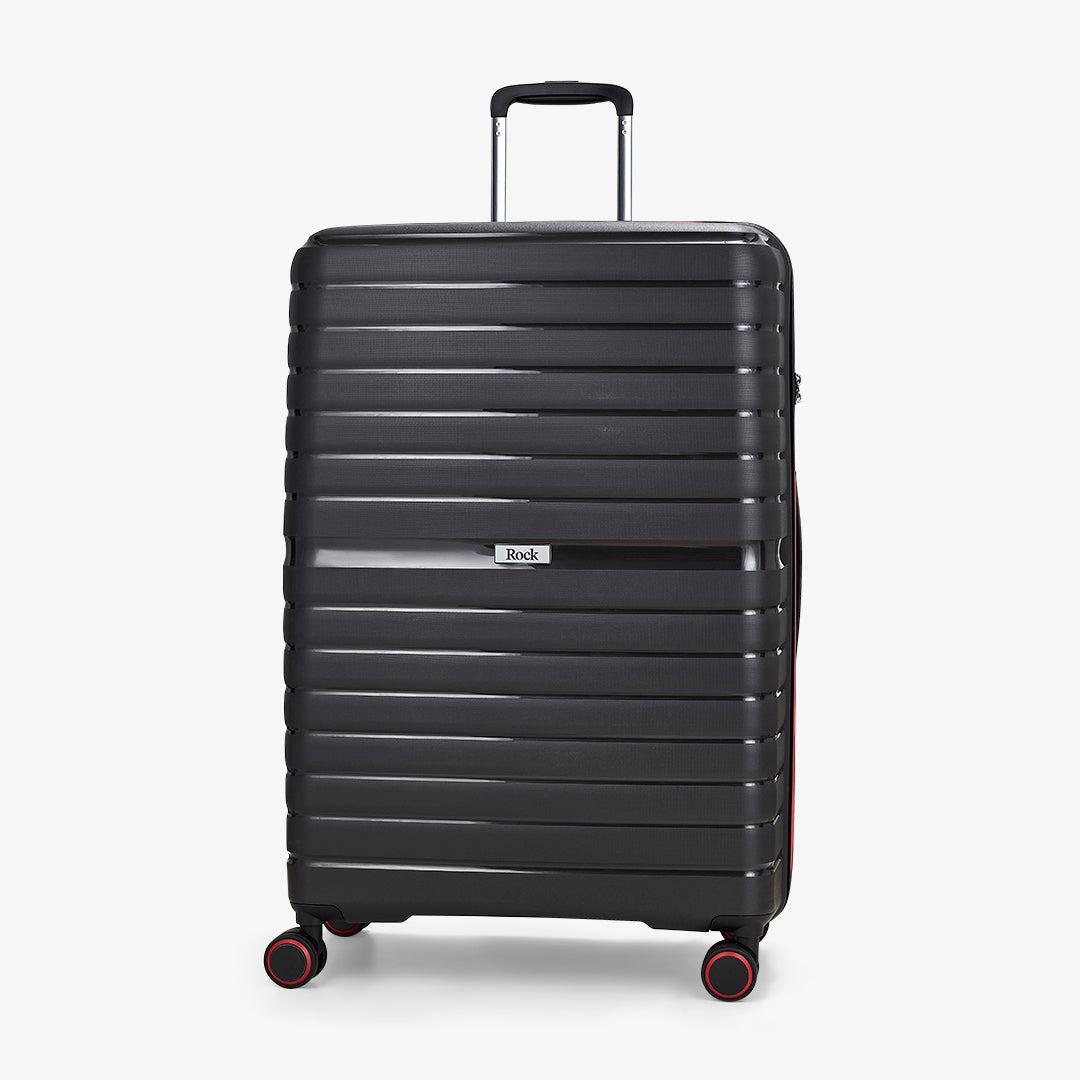 Hydra-Lite Set of 3 Suitcases in Black