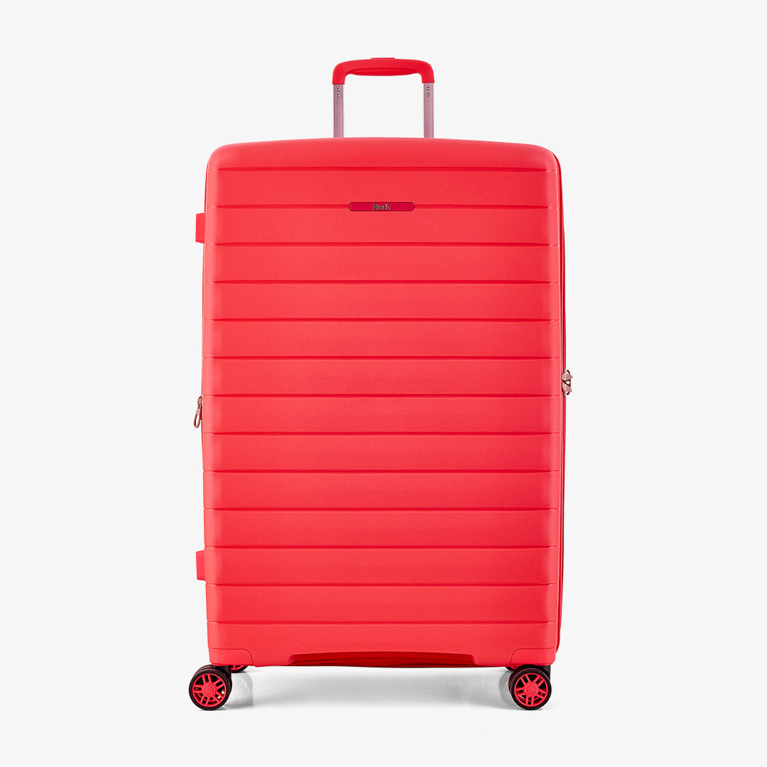 Palma Set of 3 Suitcases in Coral
