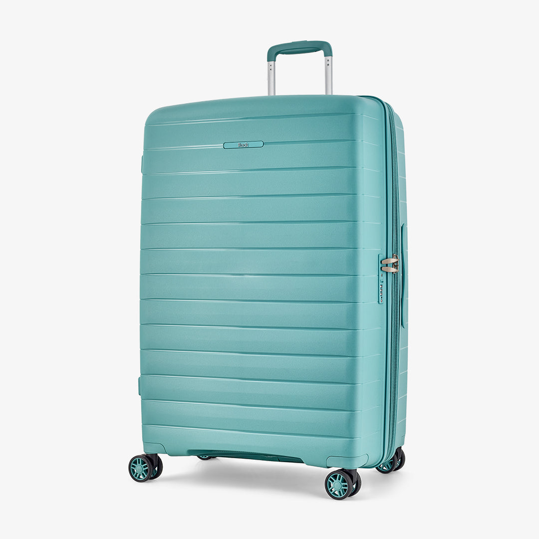 Palma Large Suitcase in Seafoam