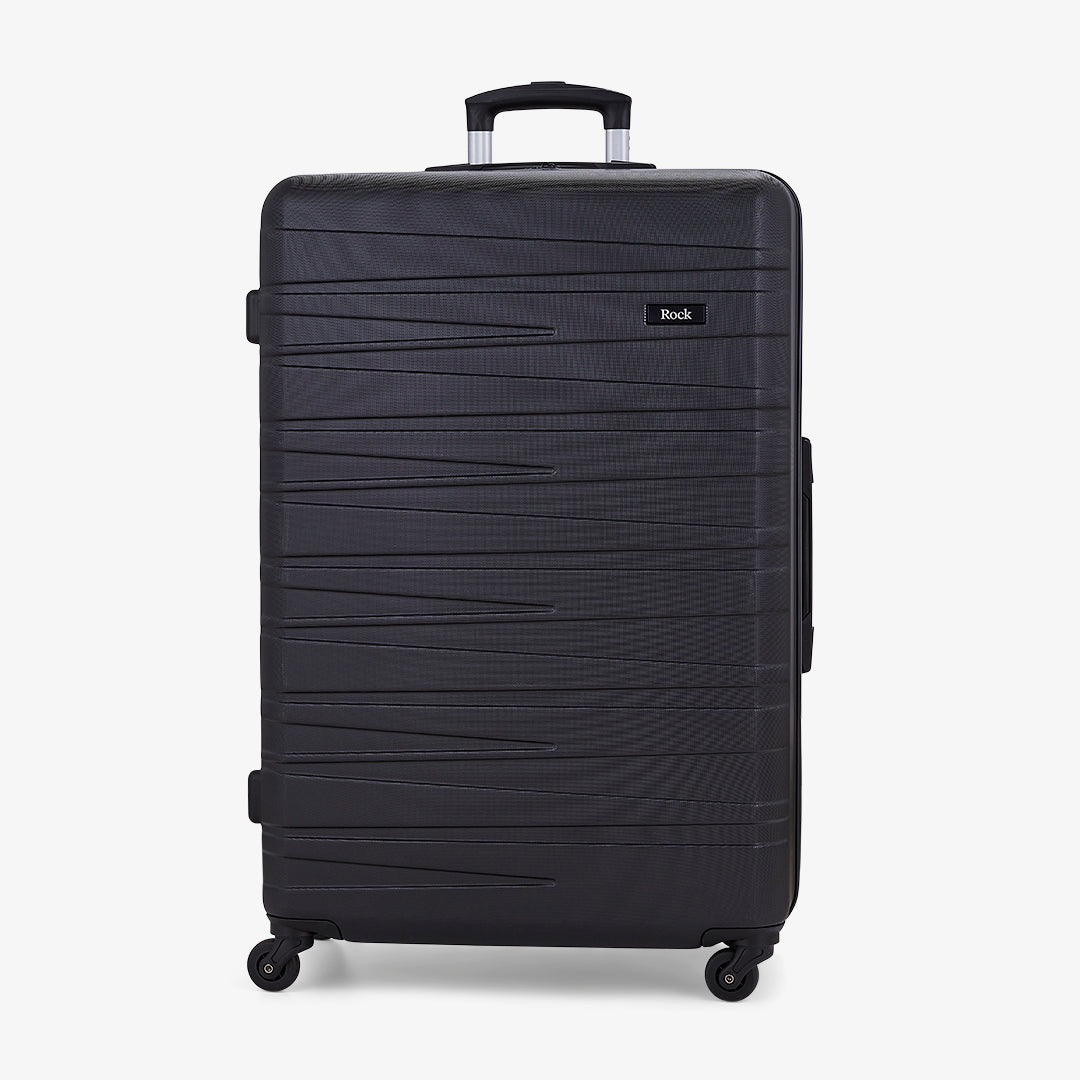 Seattle Set of 3 Suitcases in Black