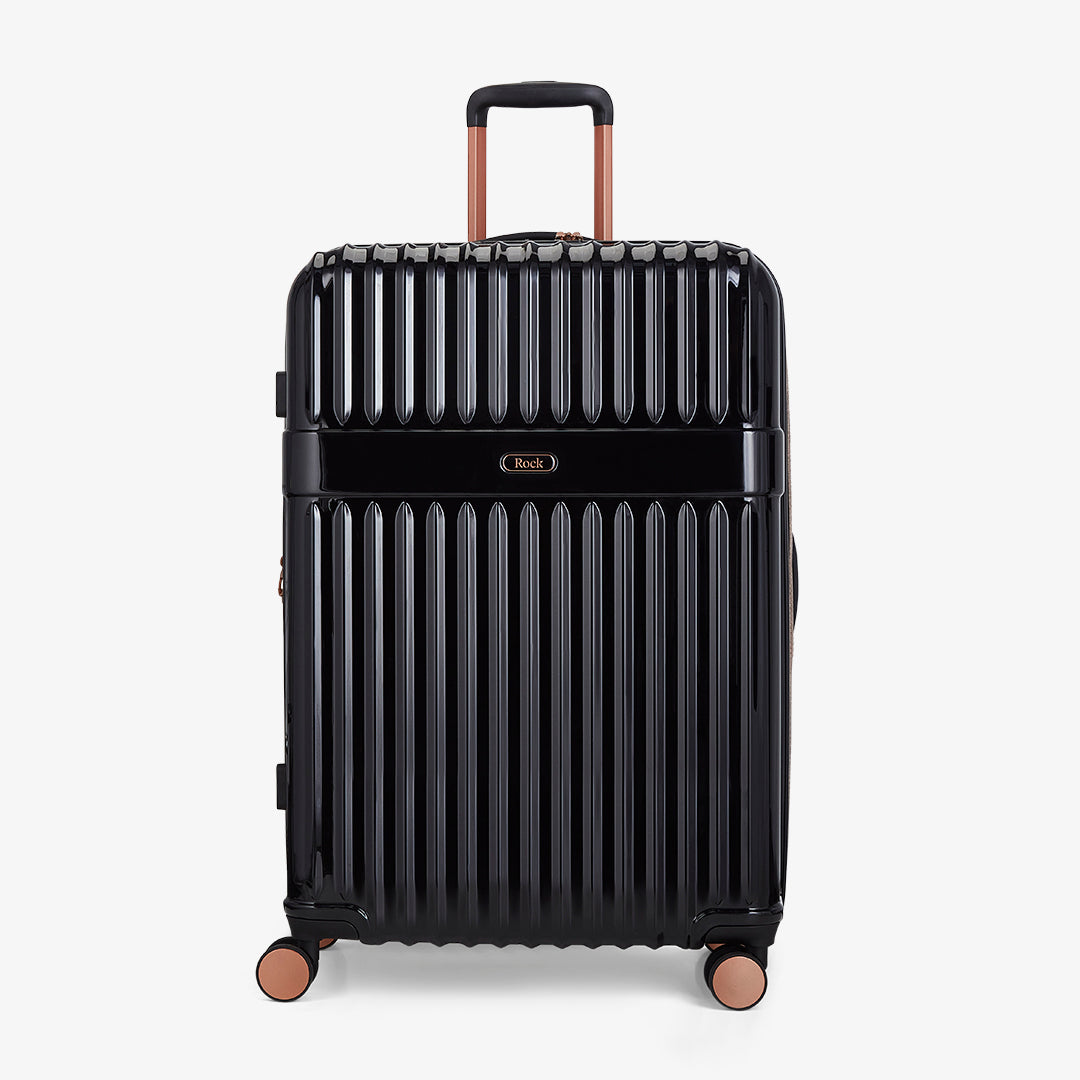 Selene Large Suitcase in Black