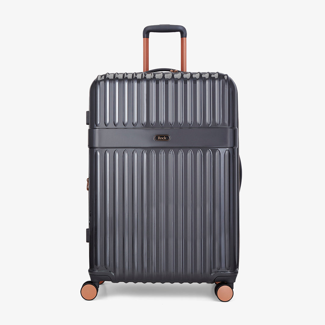 Selene Set of 3 Suitcases in Charcoal