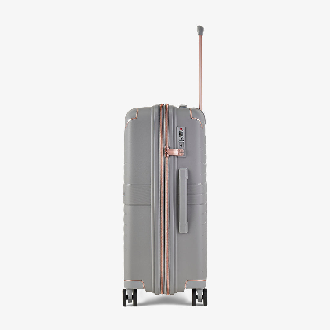 Astrid Medium Suitcase in Grey