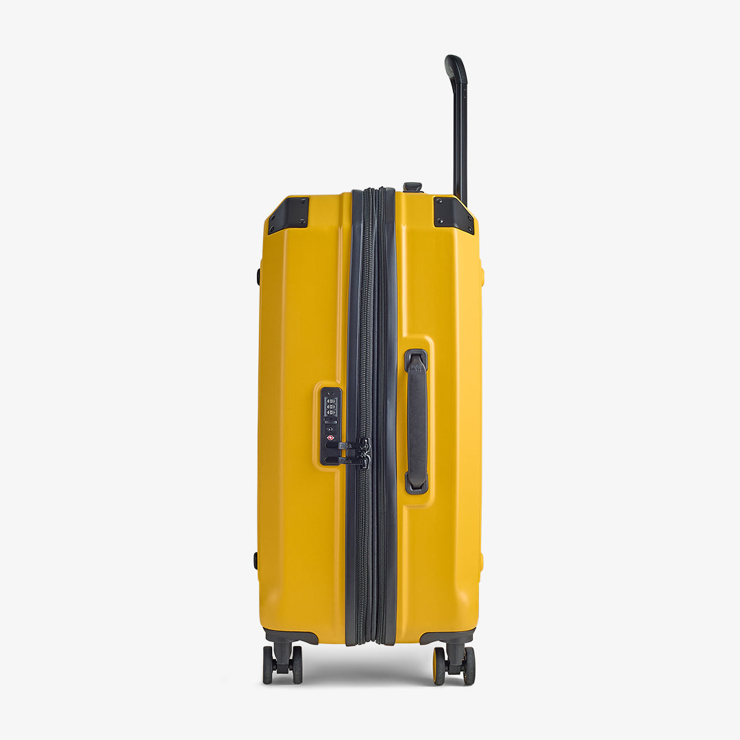 Alpine Medium Suitcase in Yellow