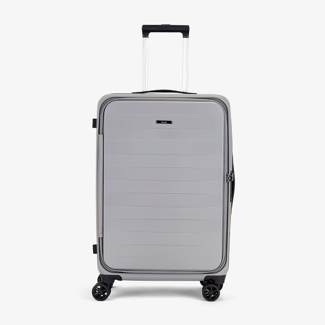 Eden Medium Suitcase in Grey