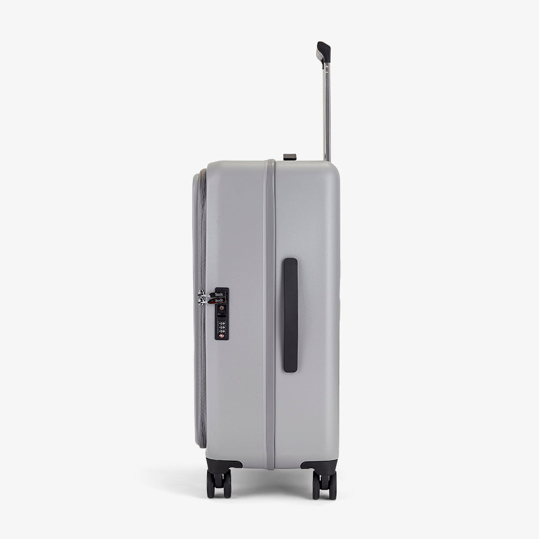 Eden Medium Suitcase in Grey