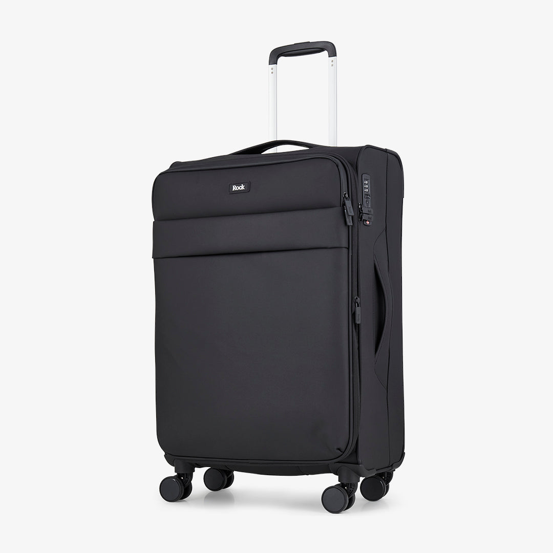 Harper Medium Suitcase in Black