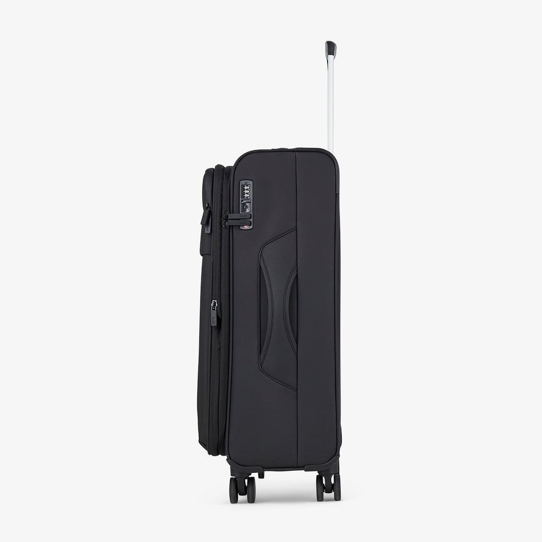 Harper Medium Suitcase in Black