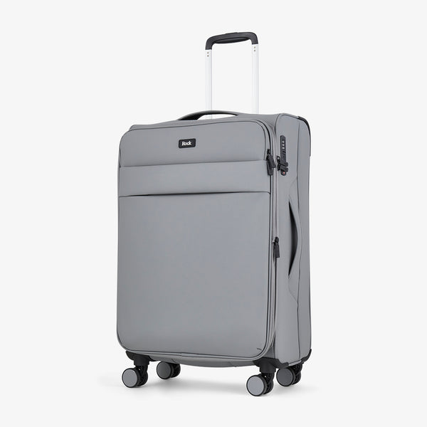 Harper Medium Suitcase in Grey