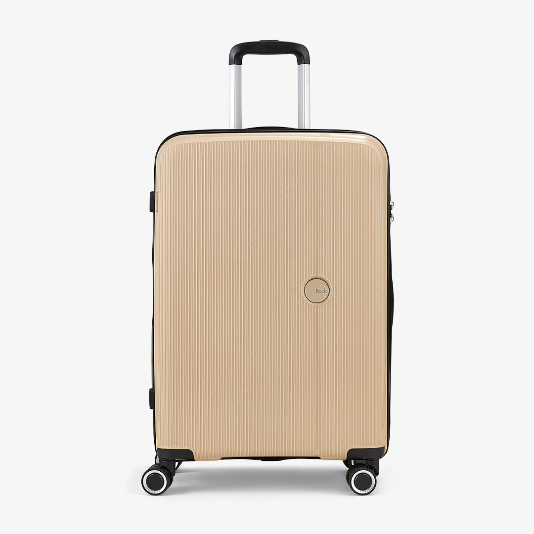 Hudson Medium Suitcase in Champagne