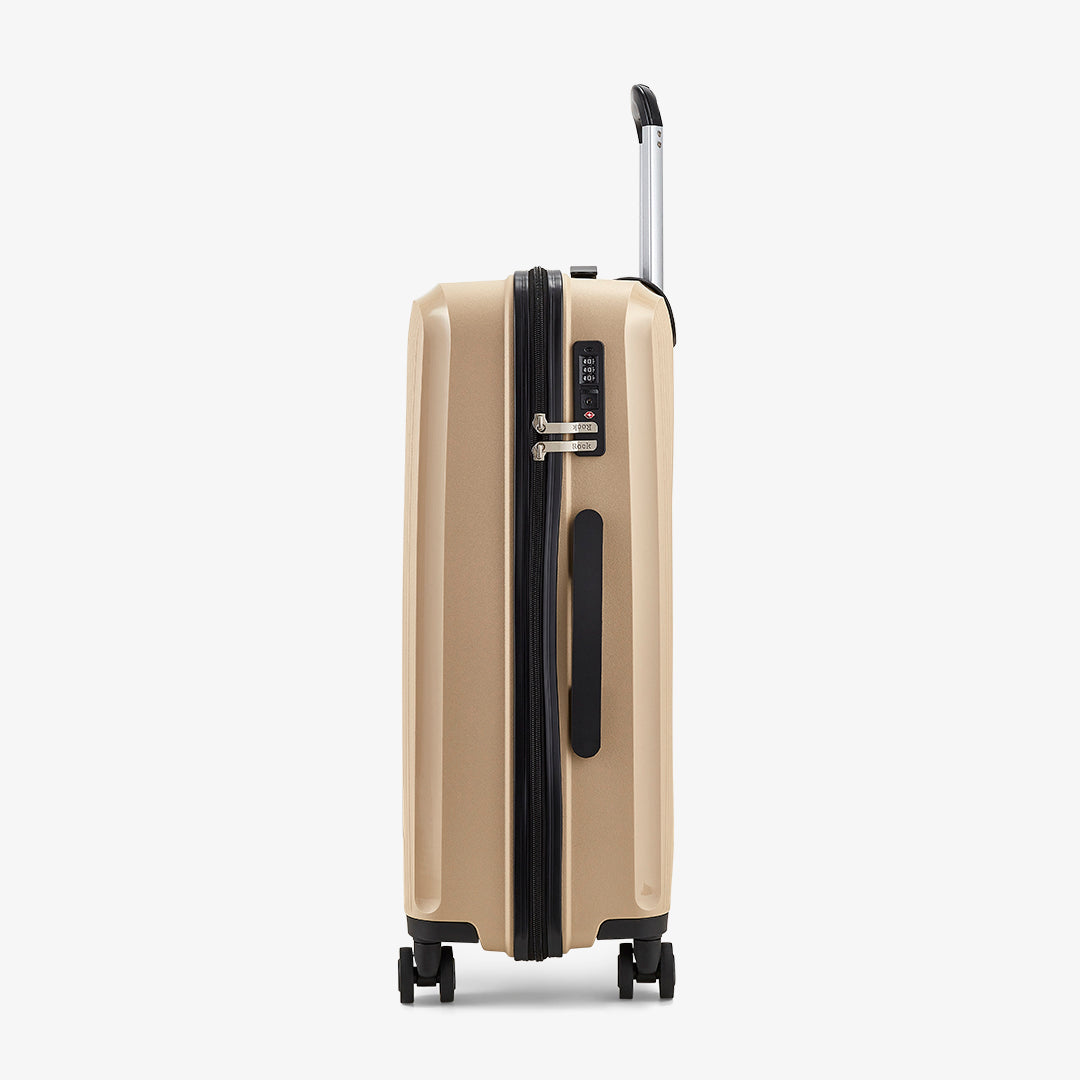 Hudson Medium Suitcase in Champagne