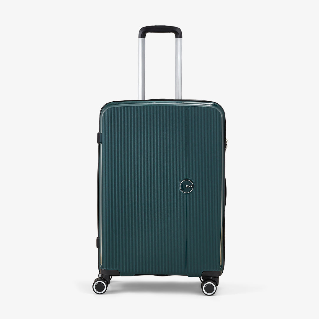 Hudson Medium Suitcase in Forest Green