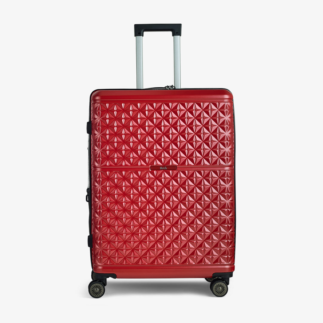 Maya Medium Suitcase in Red