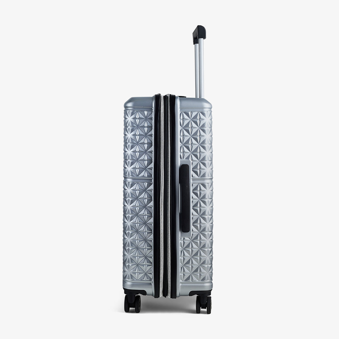 Maya Medium Suitcase in Silver