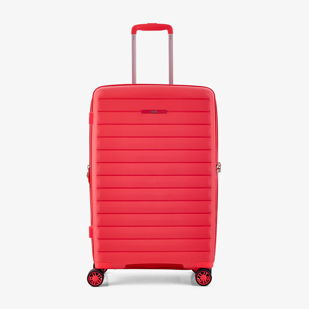 Palma Medium Suitcase in Coral