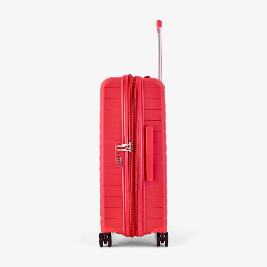 Palma Medium Suitcase in Coral