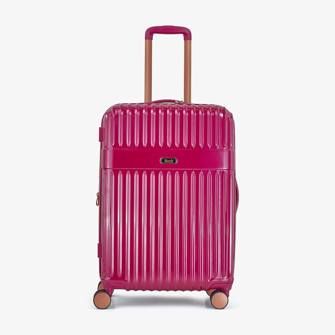 Selene Medium Suitcase in Magenta Pink
