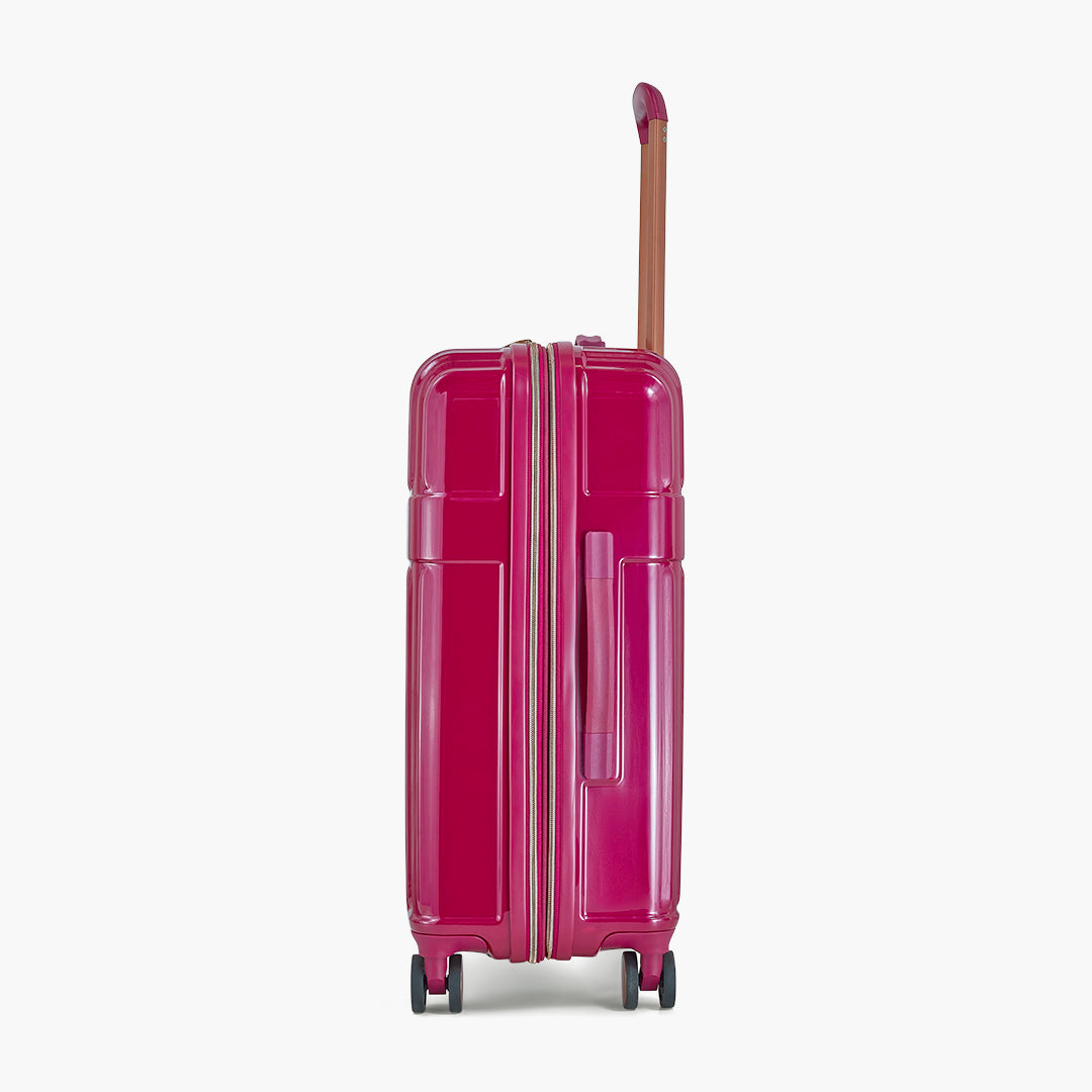 Selene Medium Suitcase in Magenta Pink