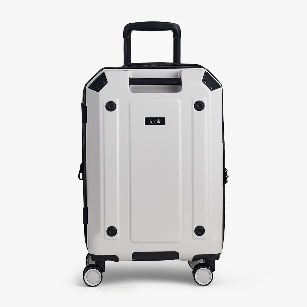 Alpine Small Suitcase in White