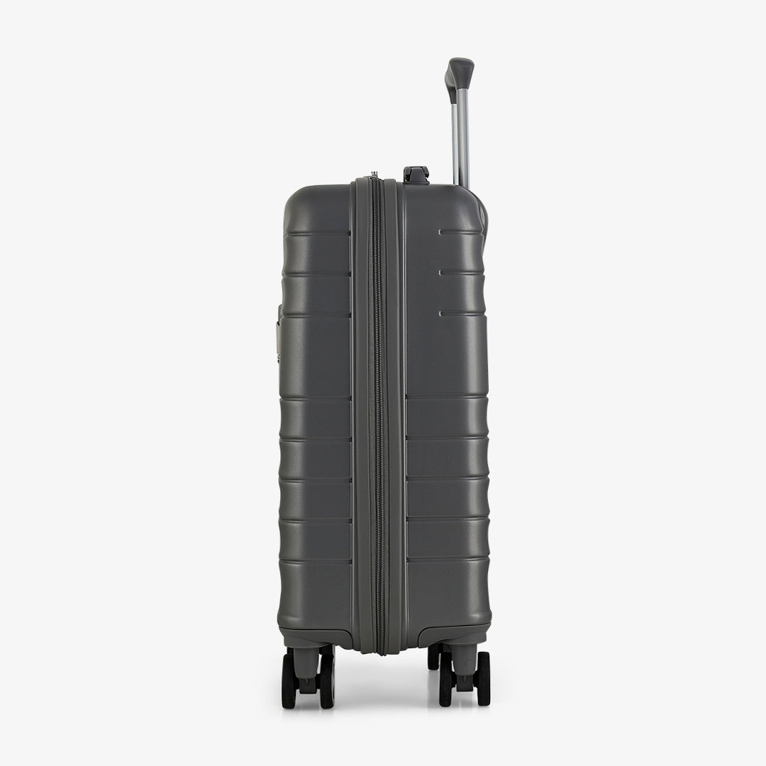 Aspen Small Suitcase in Charcoal