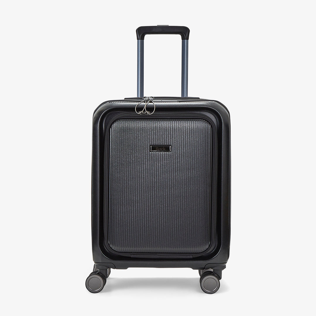 Austin Small Suitcase in Black