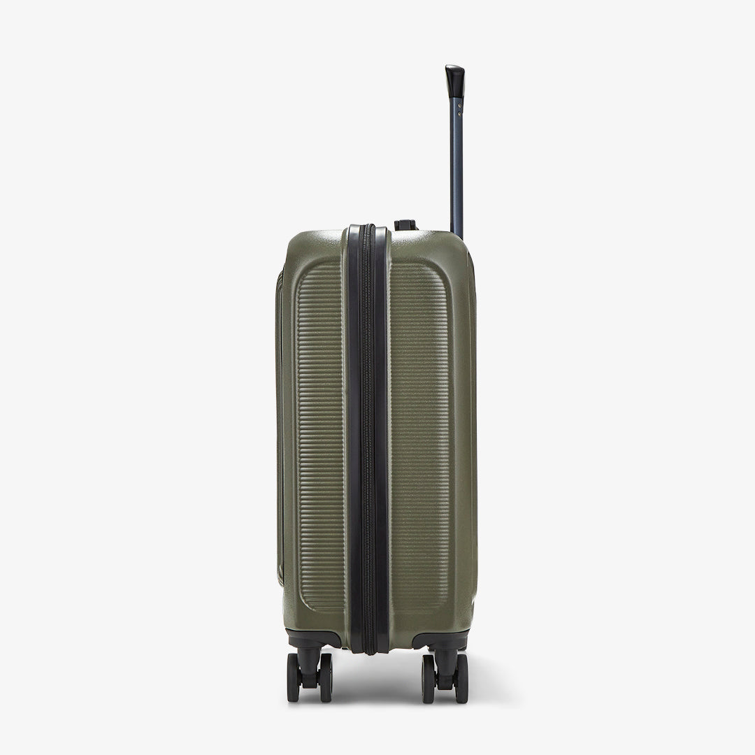 Austin Small Suitcase in Olive Green