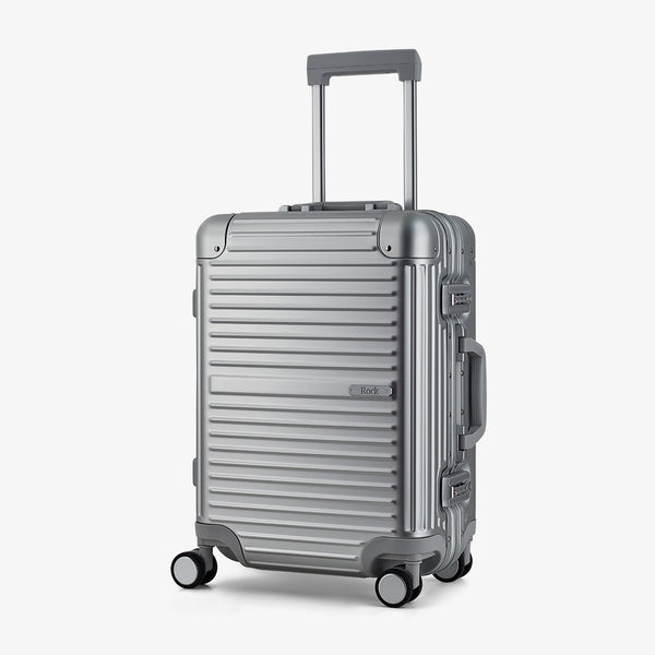 Axel Small Suitcase in Silver