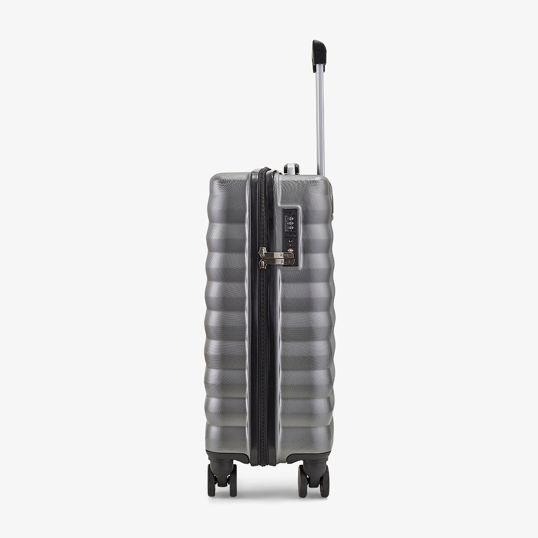 Berlin Small Suitcase in Charcoal