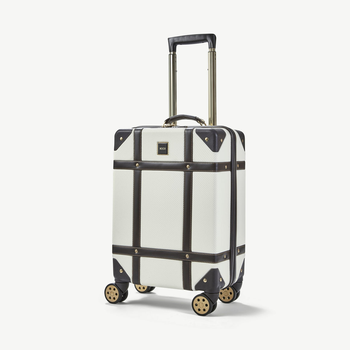 Vintage Small Suitcase in Cream