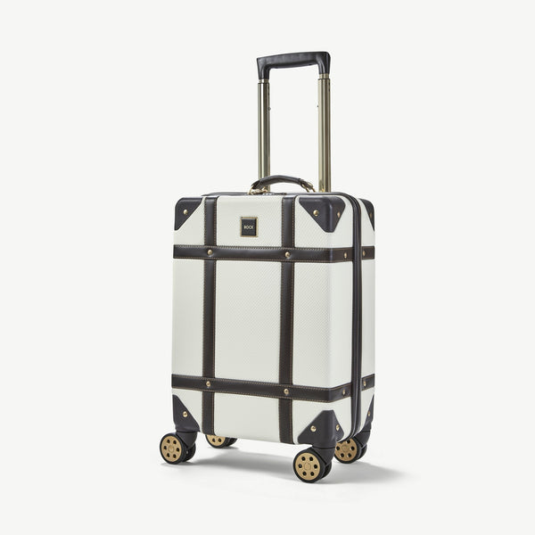Vintage Small Suitcase in Cream