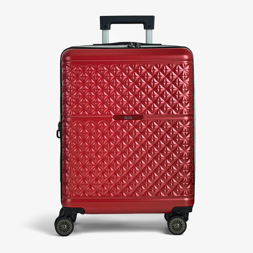 Maya Small Suitcase in Red