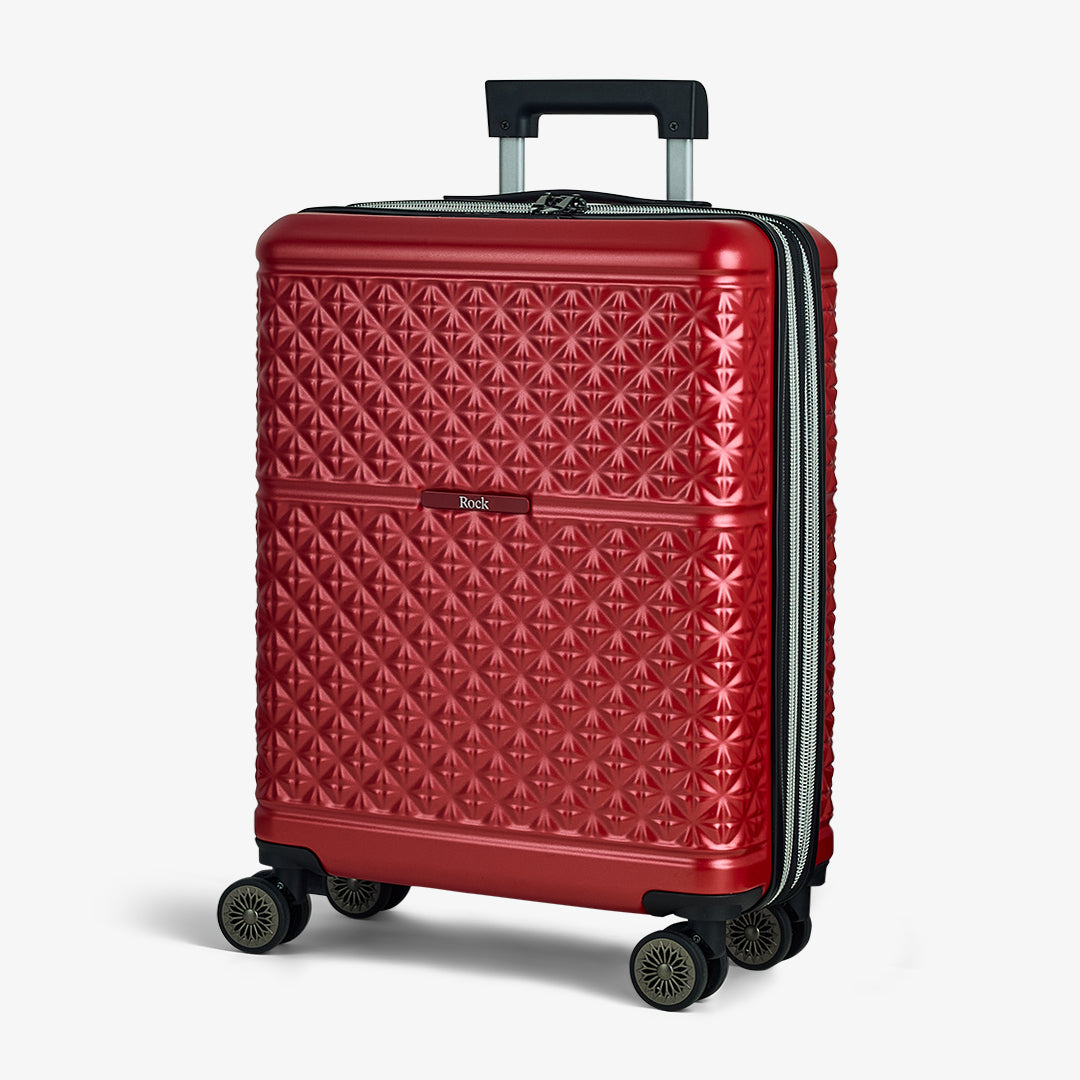 Maya Small Suitcase in Red