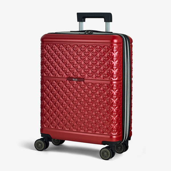 Maya Small Suitcase in Red