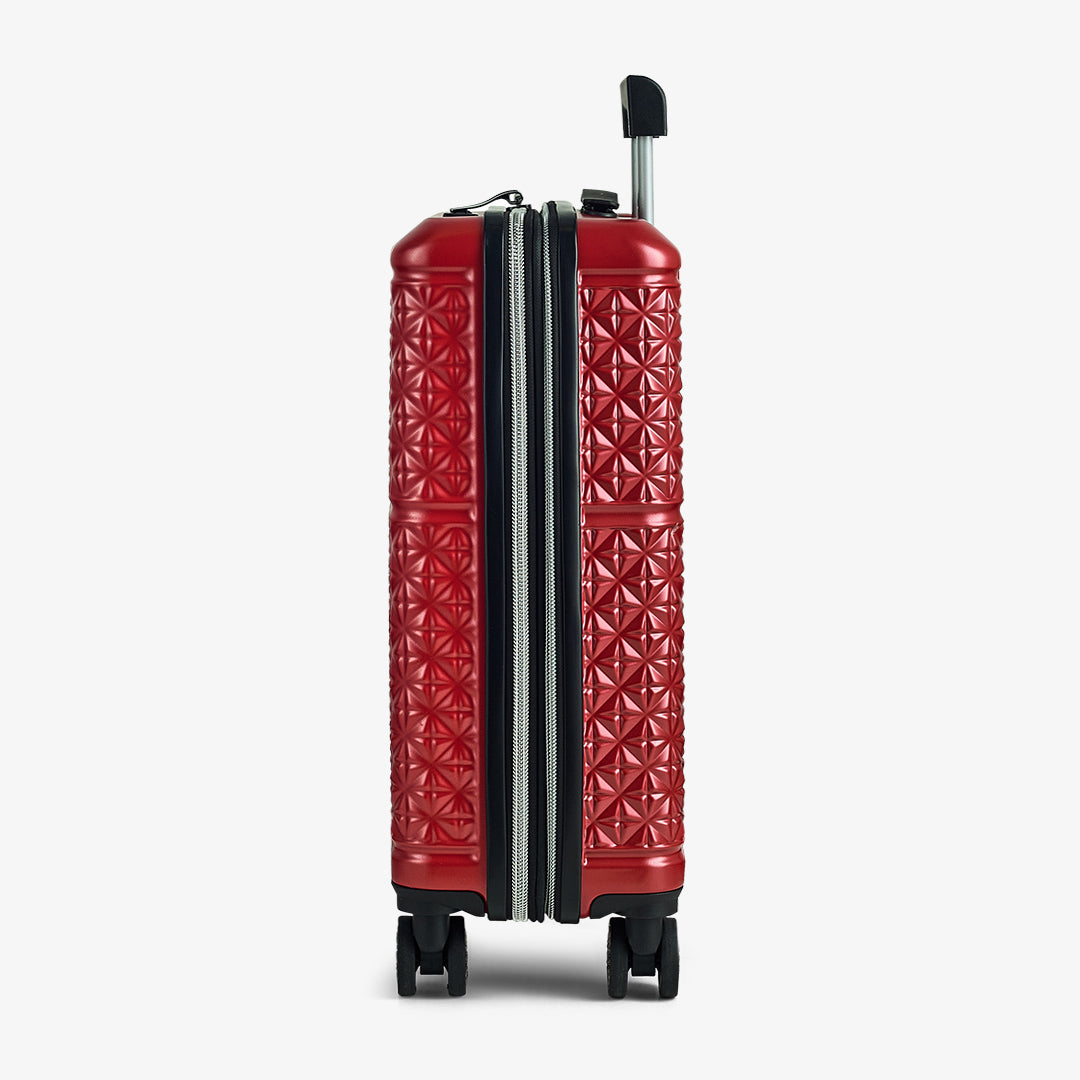 Maya Small Suitcase in Red