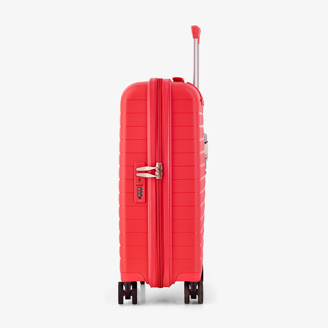 Palma Small Suitcase in Coral
