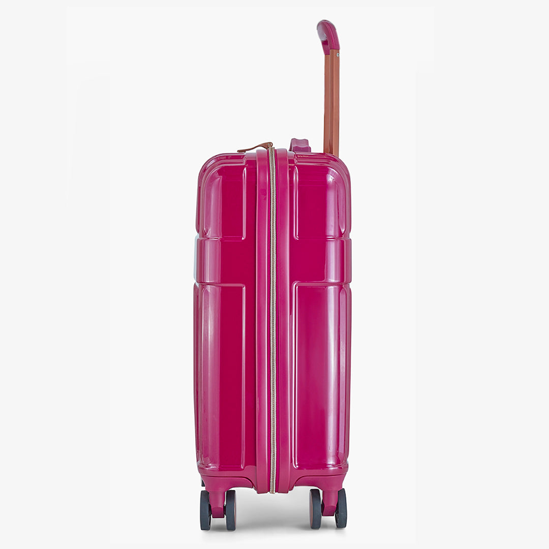 Selene Small Suitcase in Magenta Pink