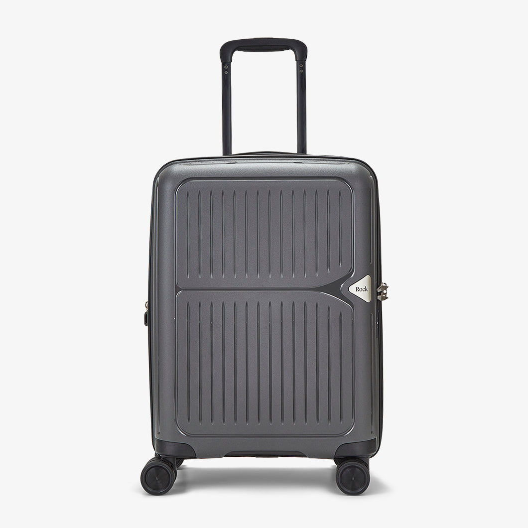 Vancouver Small Suitcase in Charcoal